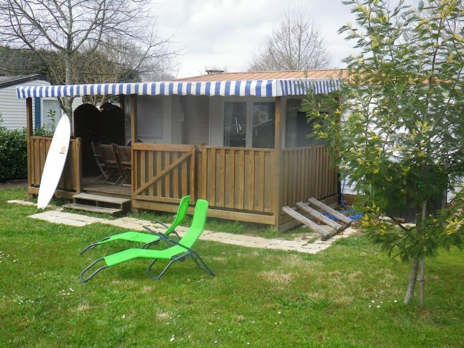 Mobil Home Sur La Cote Landaise Saint-Julien-en-Born Exterior photo